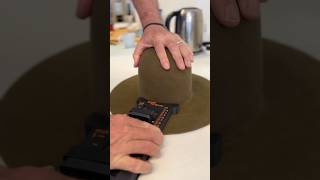 Making a Fedora Hat, In-Person hat workshop with Elena Shvab Millinery London #diy #creativity