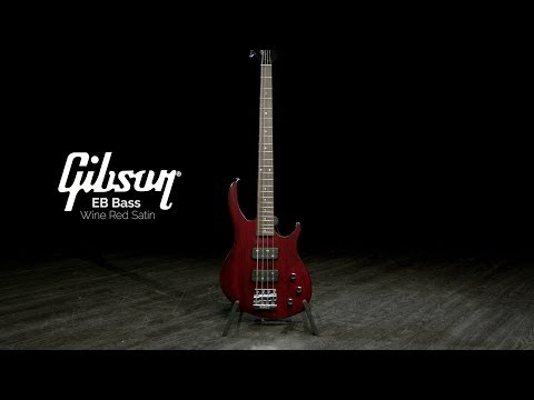 gibson-eb-bass-4-string,-wine-red-satin-|-gear4music-demo