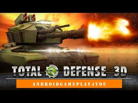 Total Defense 3D Tower Defence Android Game Gameplay [Game For Kids]