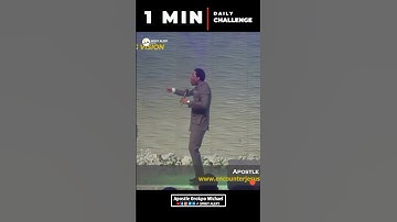 1 Minute Daily Challenge | Apostle Orokpo Michael