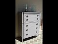 Furniture Redo: Tall Grey dresser Furniture Redo: Tall Grey dresser