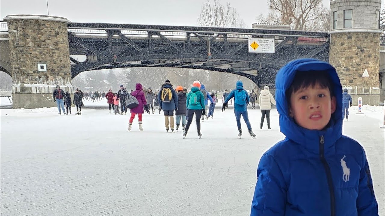 Yule on the Rideau Canal.