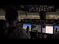 Gulfstream 650 Night Arrival into Los Angeles