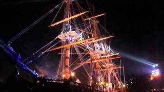 Fantasmic Disneyland 2011 Entire Show HD (Side View)