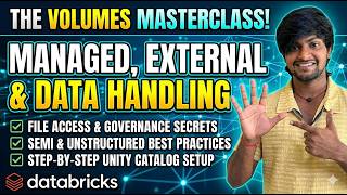 8) Databricks Volumes Masterclass: Managed vs External & Un Structured Data Handling