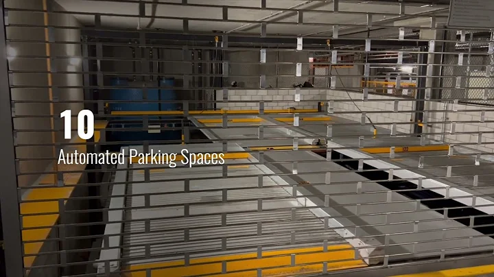 The Automated Parking Company 1 High 1 Deep Puzzle Parking System