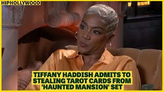 Tiffany Haddish Admits To Stealing Tarot Cards From 'Haunted Mansion' Set