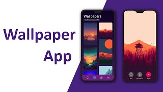 Wallpaper App - Flutter UI - Speed Code screenshot 1