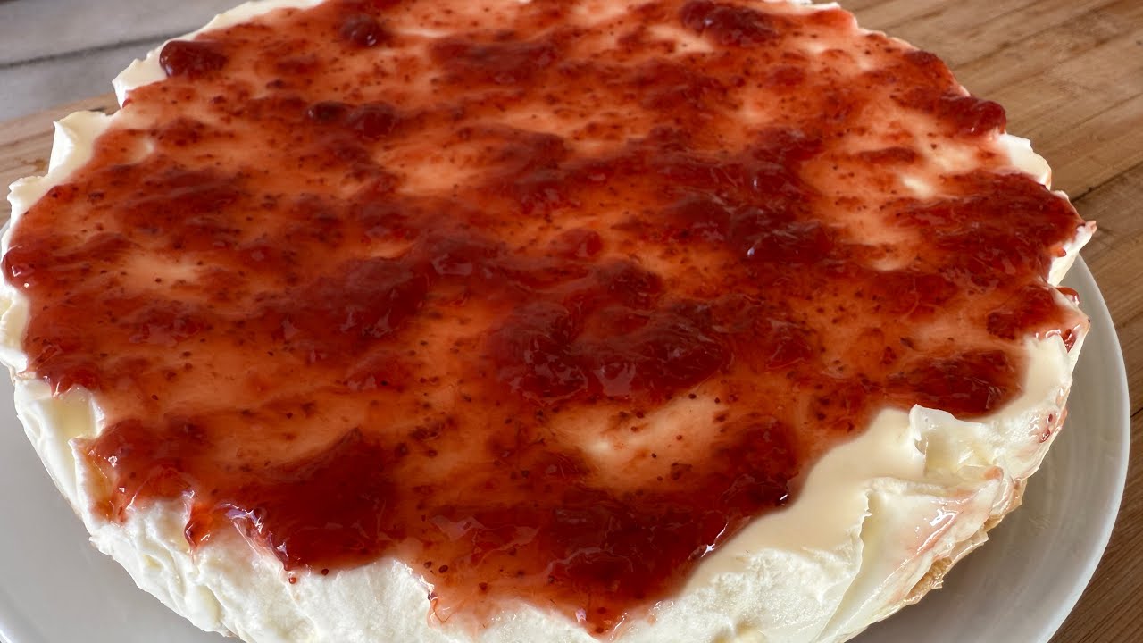 Tarta de queso sin horno