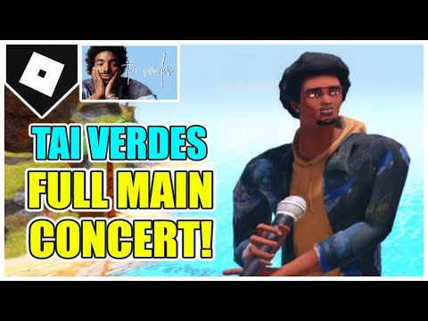 FULL CONCERT EVENT of the TAI VERDES CONCERT EXPERIENCE! [ROBLOX]