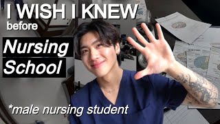 5 things I *wish* I knew before Nursing School | MALE NURSING STUDENT in NYC