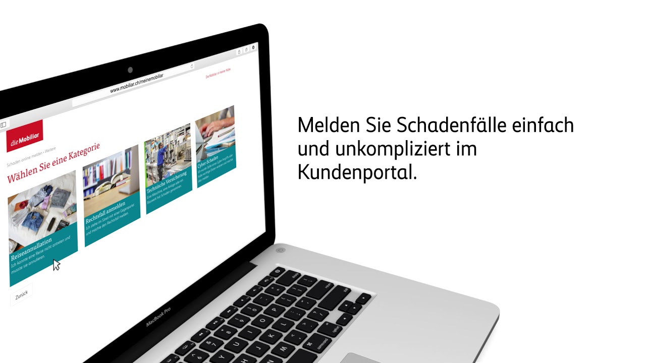 Das neue Kundenportal «Meine Mobiliar» - YouTube