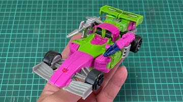 Transformers Legacy: Evolution G2 Universe Autobot Mirage (Alt mode to Robot mode)