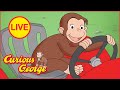 LIVE 🔴 George Drives a Big Red Tractor 🐵 Curious George 🐵 Kids Cartoon 🐵 Videos for Kids
