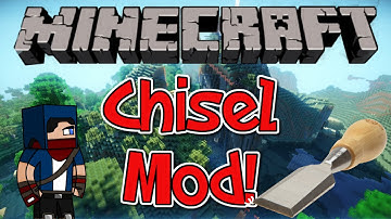 Minecraft 1.7.10 Mod - The Chisel Mod | SEXY NEW BLOCKS!