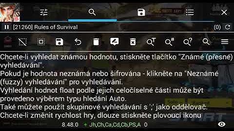 Tutorial hack in Rules Of Survival ( GameGuardian )