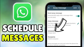 How To Schedule Messages On WhatsApp - Full Tutorial (iPhone iOS/Android)