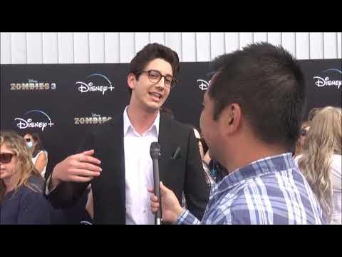 Kingston Foster Red Carpet Interview at Disney+'s Zombies 3 Premiere 