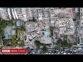 ヴェネズエラ地震　北部ラ・グアイラの空撮映像が示す甚大な被害