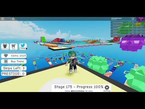 mega fun obby 2 stages 1 100 roblox wolfie youtube