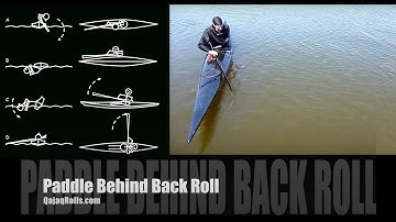 Standard roll with paddle behind back