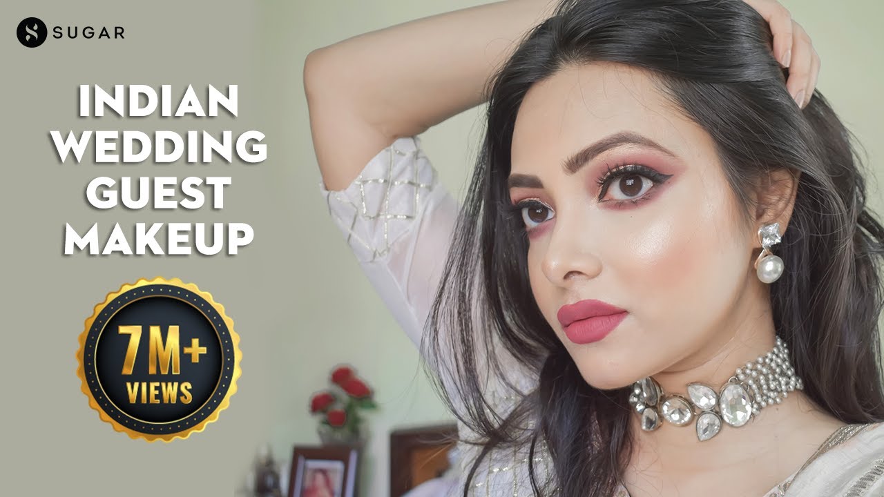 Indian Wedding Guest Makeup | Festive Makeup | How To... - youtube