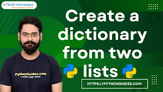 Python Program To Convert Two Lists Into A Dictionary - Python Guides Python Program To Convert Two Lists Into A Dictionary - Python Guides