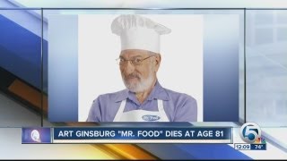 Art Ginsburg "Mr.Food" Dies at Age 81