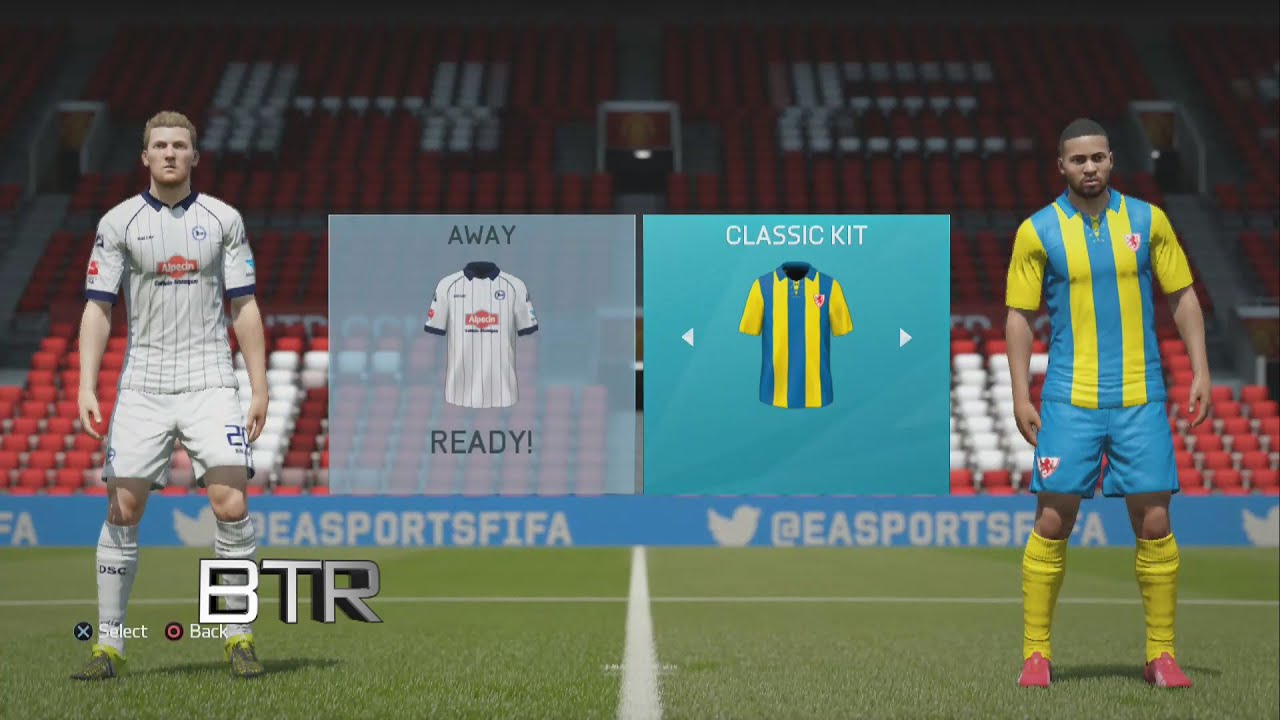 Fifa 16 German Bundesliga 2 Ratings & kits