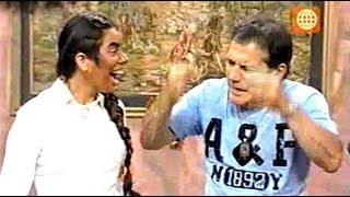 LA PANFILA CON MIGUELITO BARRAZA EN RISAS DE AMERICA