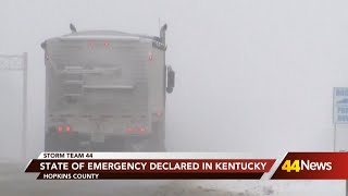 Authorities prepare for winter storm as KY Governor declares State of Emergency