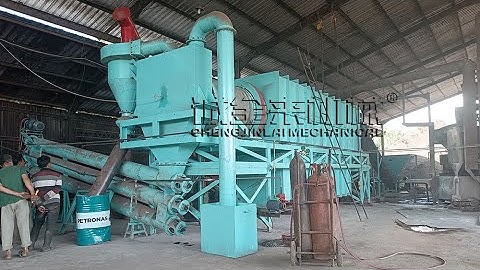 Hazelnut Shells Palm Kernel Charcoal Making Furnace Wastes Pomace Continuous Carbonization Furnace