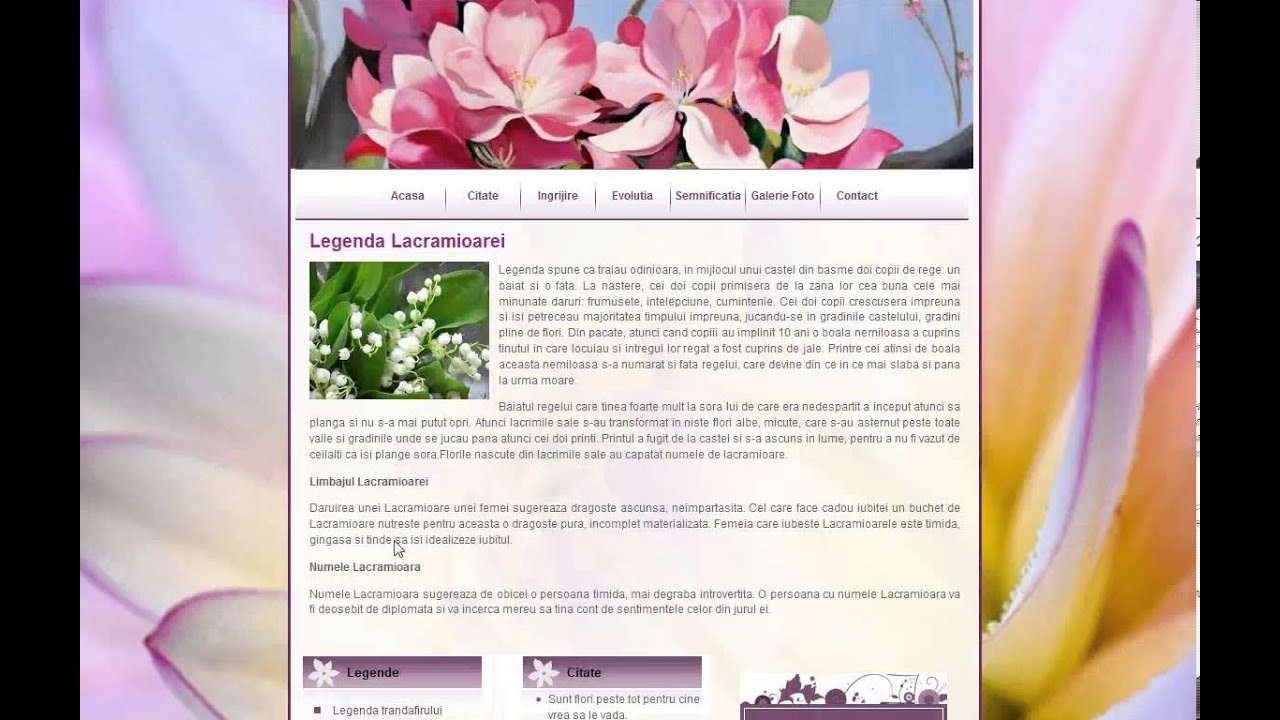 Atestat Informatica - Flori (html)