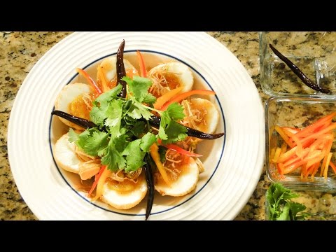 Thai Fried Hard Boiled Eggs with Tamarind Sauce or Son-in-law Eggs ไข่ลูกเขย - Episode 15