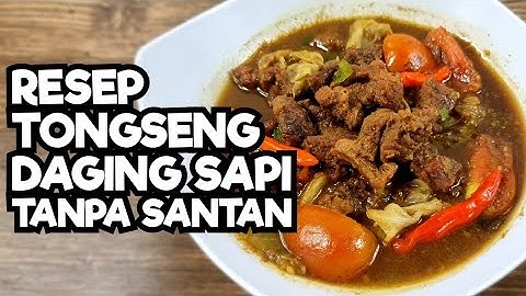 Resep Tongseng Daging Sapi Tanpa Santan yang Empuk Enak dan Gurih