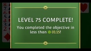 Level 75 "WINNIE THE POOH" Tripledot Solitaire Journey screenshot 5