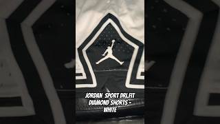 Jordan sport dri-fit diamond shorts - white #airjordan #jordan #jumpman #jordan23 #shortvideo #viral