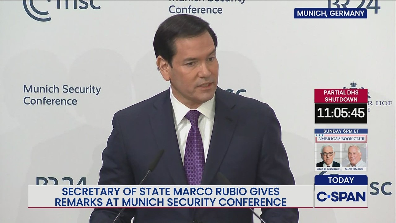 Secretary Marco Rubio Remarks at Munich Security Conference