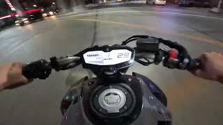 Quick Night Ride MT07