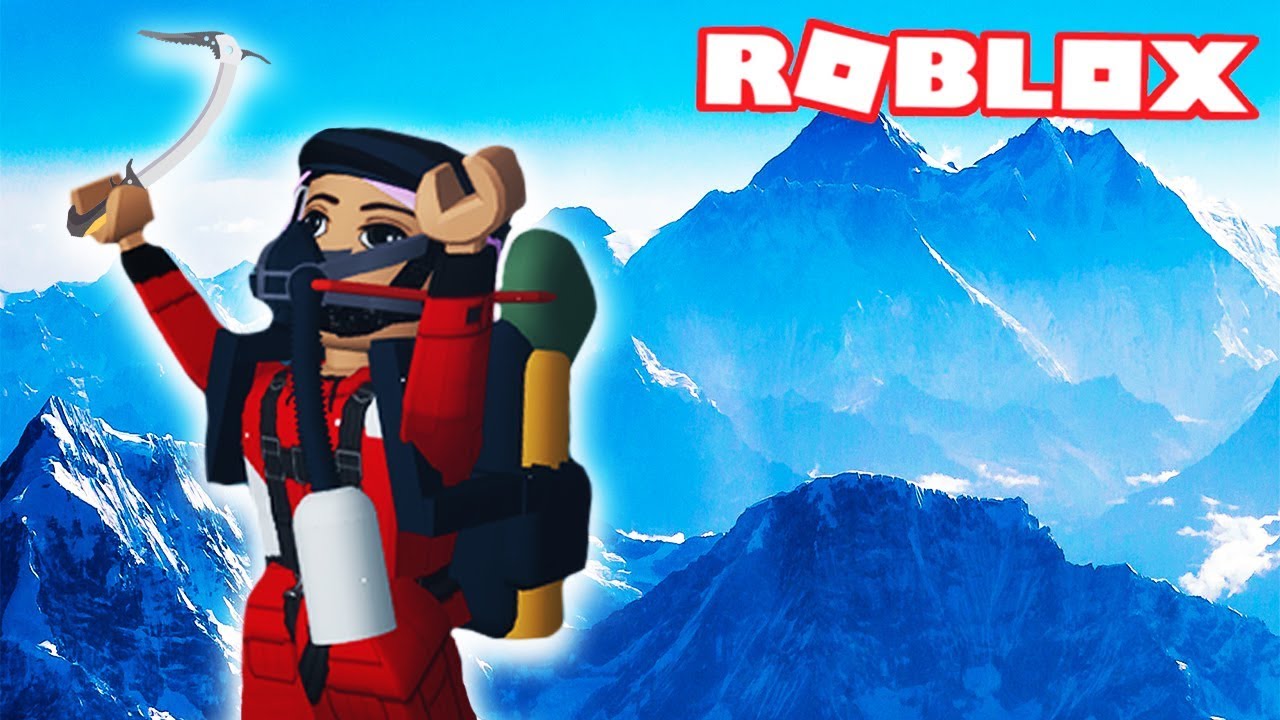 Climbing Mount Everest With Amberry Part 1 Roblox Youtube - mountain climbing roblox