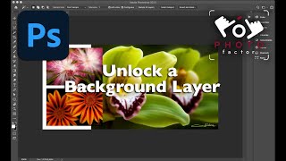 How to Unlock a Background Layer in Photoshop