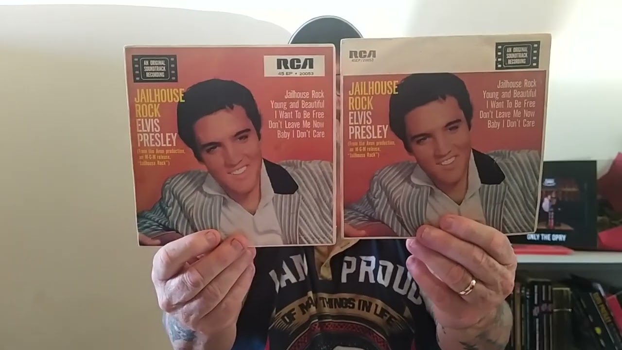 Australian gold label 45's and EP's