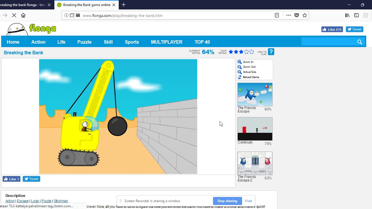 Breaking the Bank Game online flonga