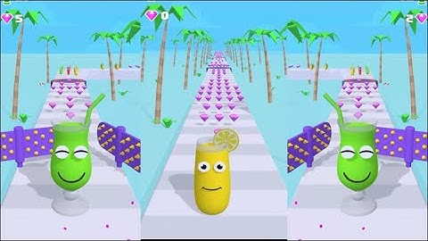 Juice Run All Levels Gameplay Walkthrough - Mobile Android Ios - NEW UPDATE 1