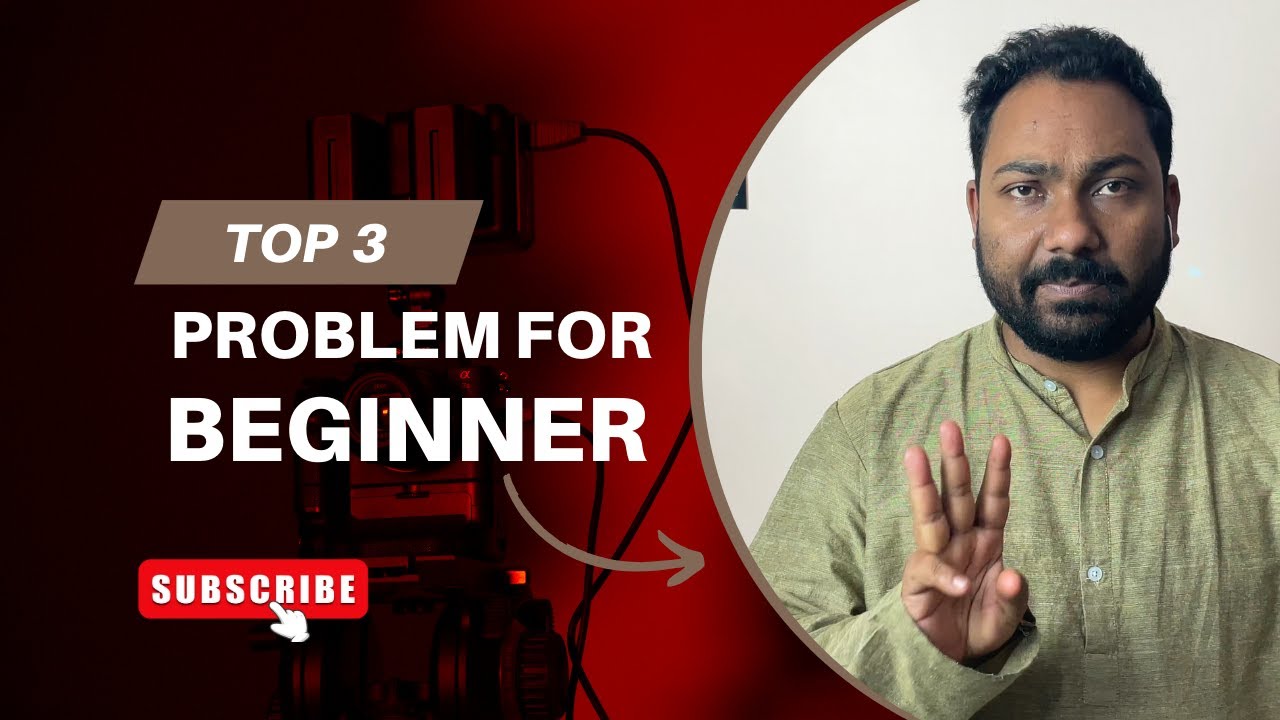3 Key Problems Beginner Creators Experience and Solutions - YouTube