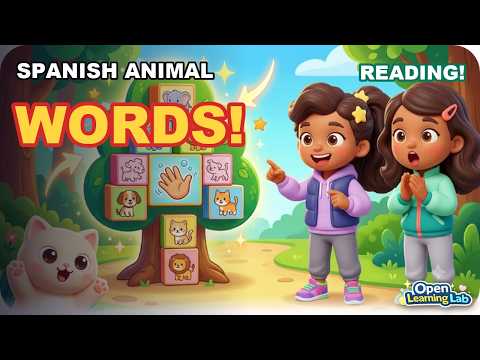 Spanish Animal Words: Say Hello in Spanish | ELA for Kids