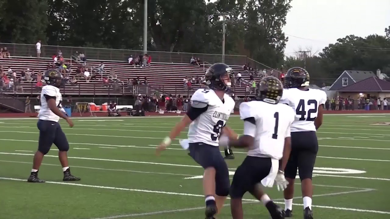 Clintondale vs. Hazel Park 2017 Football Highlights on STATE CHAMPS