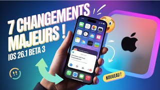 Ios 26.1 Beta 3 : Sept Changements Majeurs Qui Vont Transformer Votre Expérience Resimi
