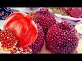 Как быстро очистить гранат.   The BEST Way  To Open &amp; Eat A Pomegranate Фрукты