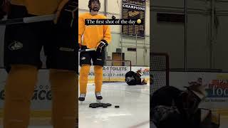 Goalie Takes a Puck To The Nuts 🥜 @jamiephillips30 #hockey #goaliecoaches